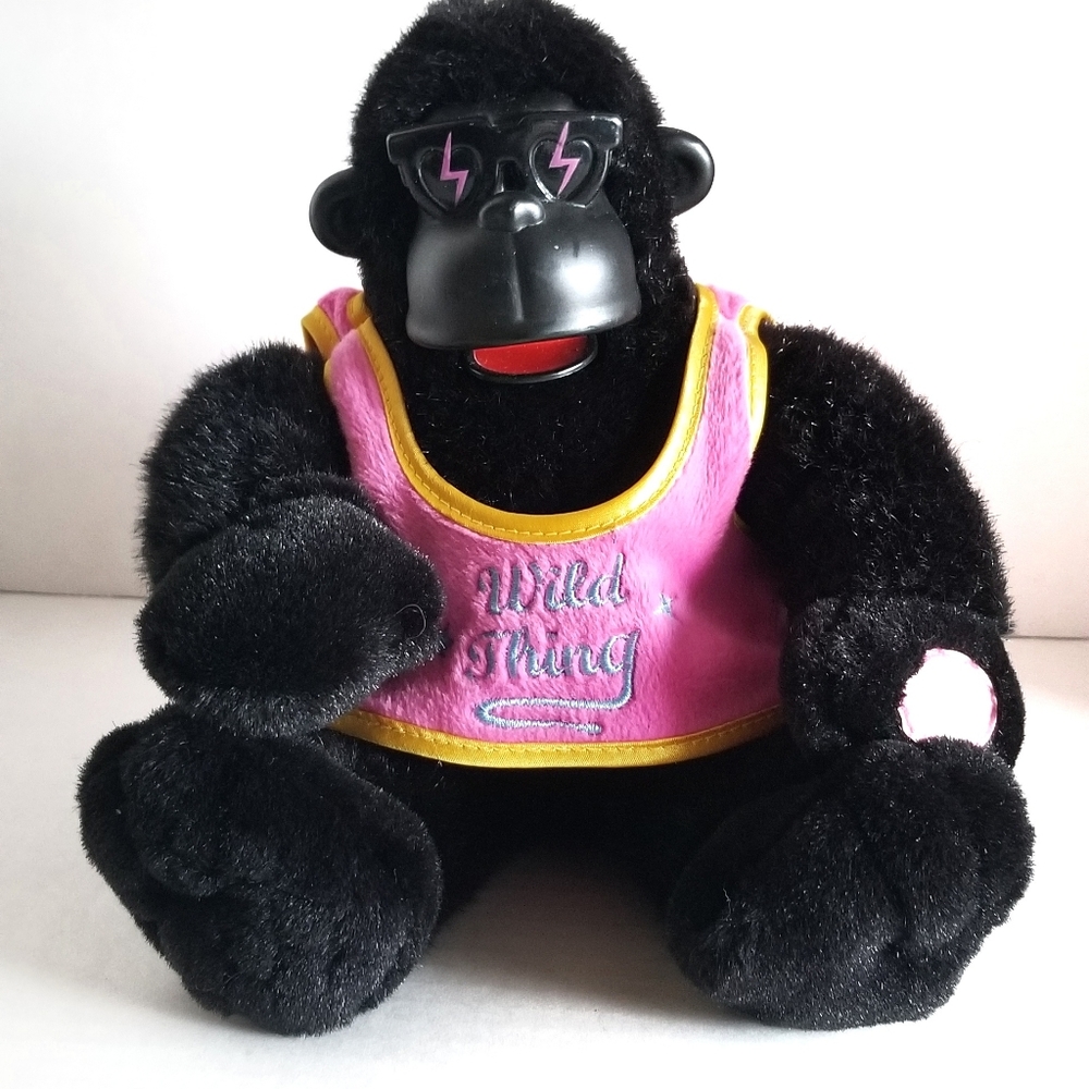Singing "Wild Thing" Gorilla with Shades
